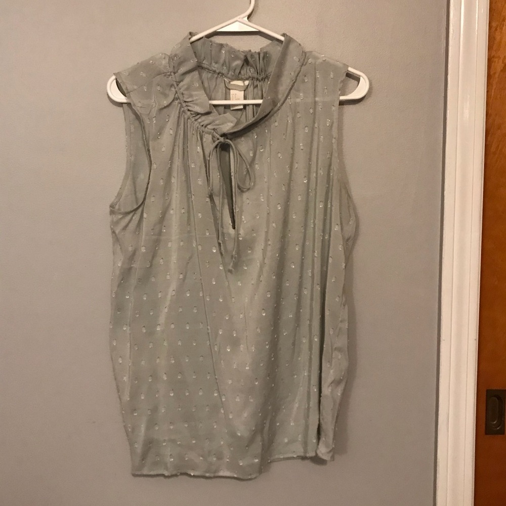H&M LIGHT BLUE BLOUSE